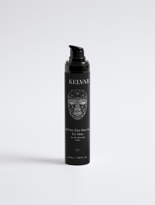Oil-Free Zinc Face Gel for Men